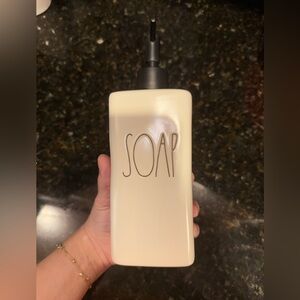RAE DUNN | “SOAP” Matte Square Soap/Lotion Dispenser